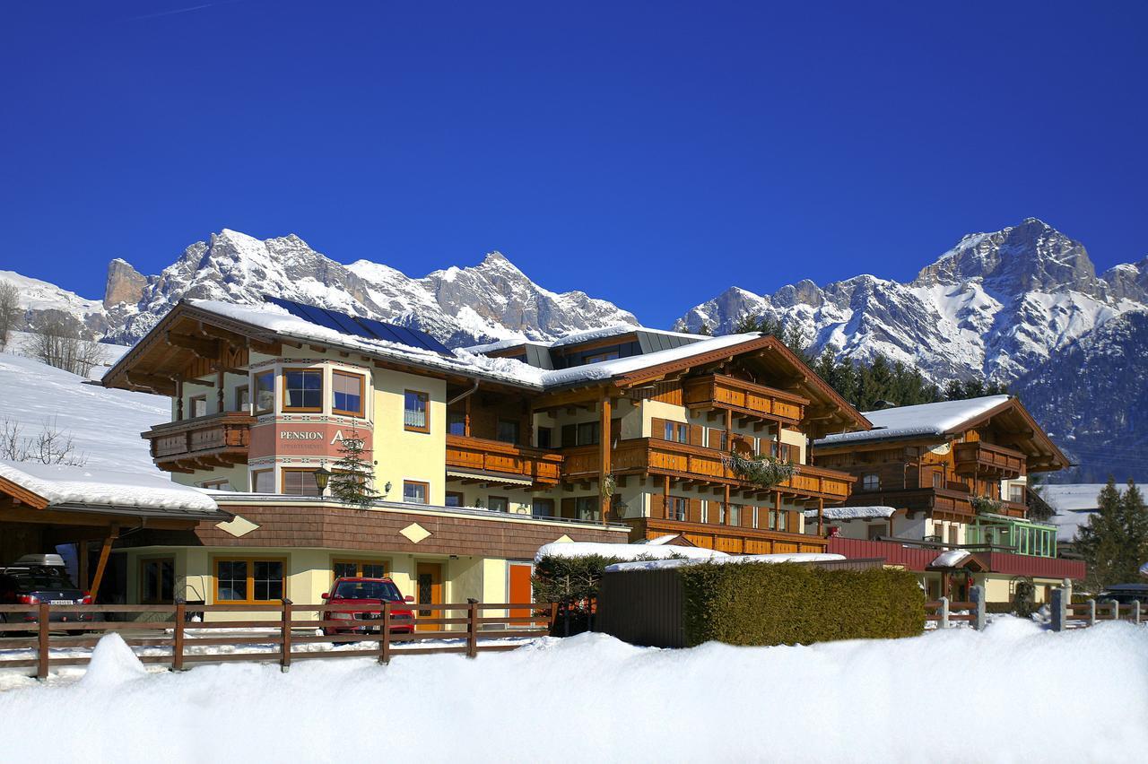 Pension & Appartements Anny Maria Alm am Steinernen Meer Exterior foto